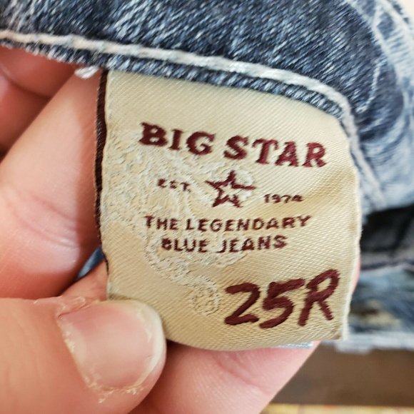 Big Star Womens Casey K Low Rise Denim Jeans - Picture 4 of 8